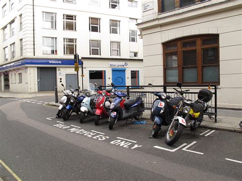 You cant park in resident bays, except in some places where you can. . Motorcycle parking near me